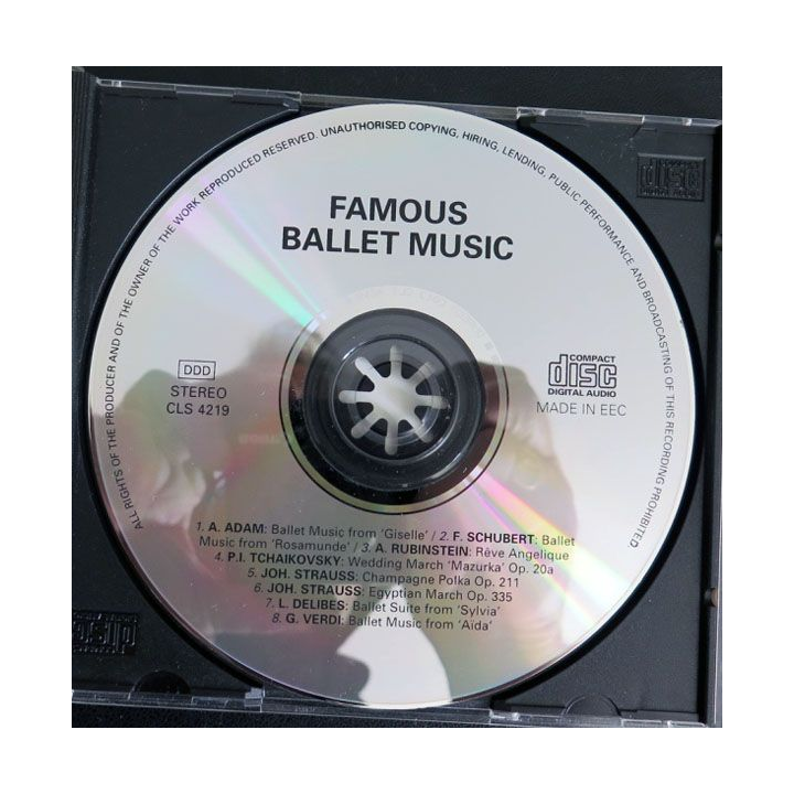 CD Célèbres musiques de ballets les diamants du classique Mazurka