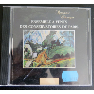 DISQUE CD : Ensemble à vents des conservatoires de Paris