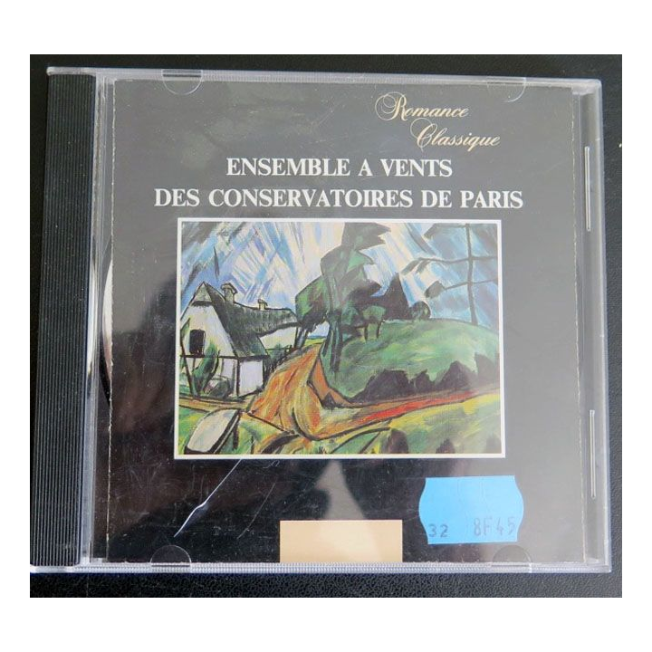 DISQUE CD : Ensemble à vents des conservatoires de Paris