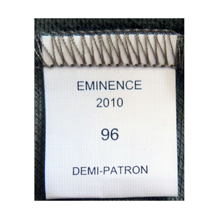Chemise F1 taille 96 demi patron Eminence Aimargues 2011 100 % coton