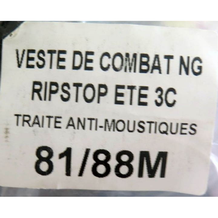 Veste de combat FELIN nouvelle génération camouflée taille 81 / 88 M