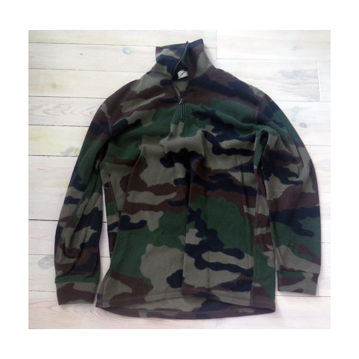 Chemise polaire camouflée taille 96 de fabrication Rostaing 2004