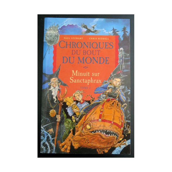 Chroniques du bout du Monde Minuit sur Sanctaphrax Stewart Riddell T3 
