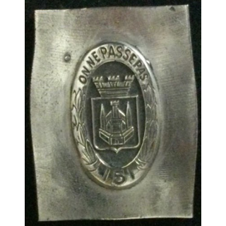 151°RI : 151°RÉGIMENT D'INF MATRICE DE FABRICATION DE L'INSIGNE