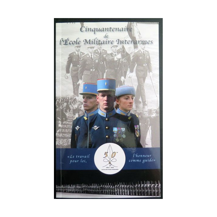Livret du cinquantenaire de l'école militaire interarmes avec 3 CD  (C165)