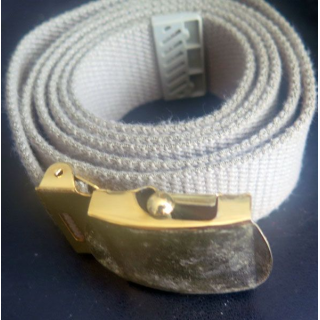 ceinture de pantalon Terre de France hauteur 3,1 cm boucle laiton doré