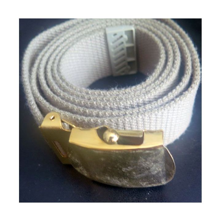 ceinture de pantalon Terre de France hauteur 3,1 cm boucle laiton doré