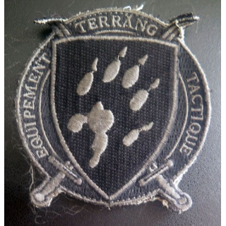 ETT : insigne tissu d'Equipement Terrang Tactique sur velcro
