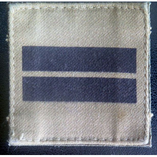 FRANCE : galon de combat de Lieutenant sur Velcro