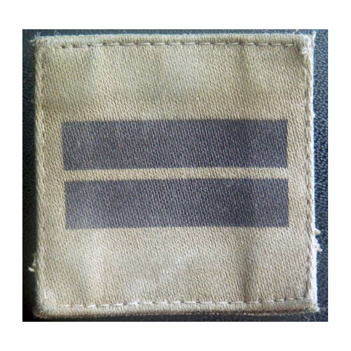 FRANCE : galon de combat de Lieutenant sur Velcro