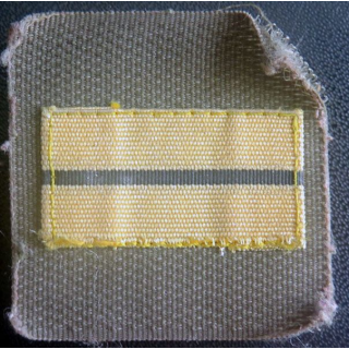 FRANCE : galon de combat de Lieutenant sur Velcro