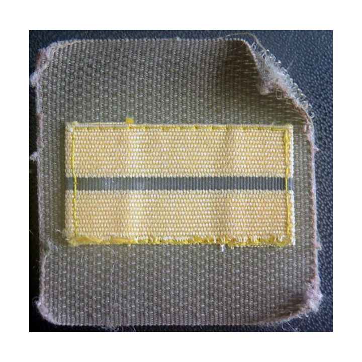 FRANCE : galon de combat de Lieutenant sur Velcro