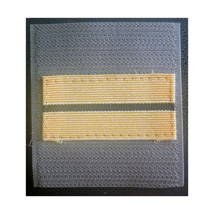 FRANCE : galon de combat de Lieutenant sur Velcro