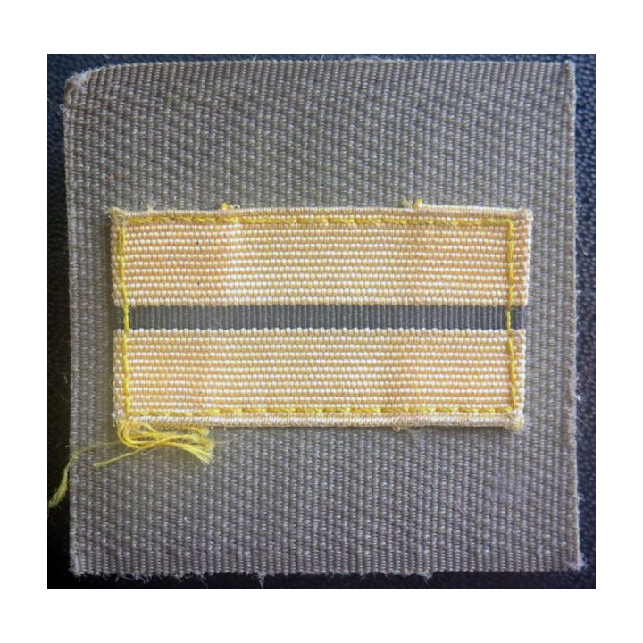 FRANCE : galon de combat de Lieutenant sur Velcro