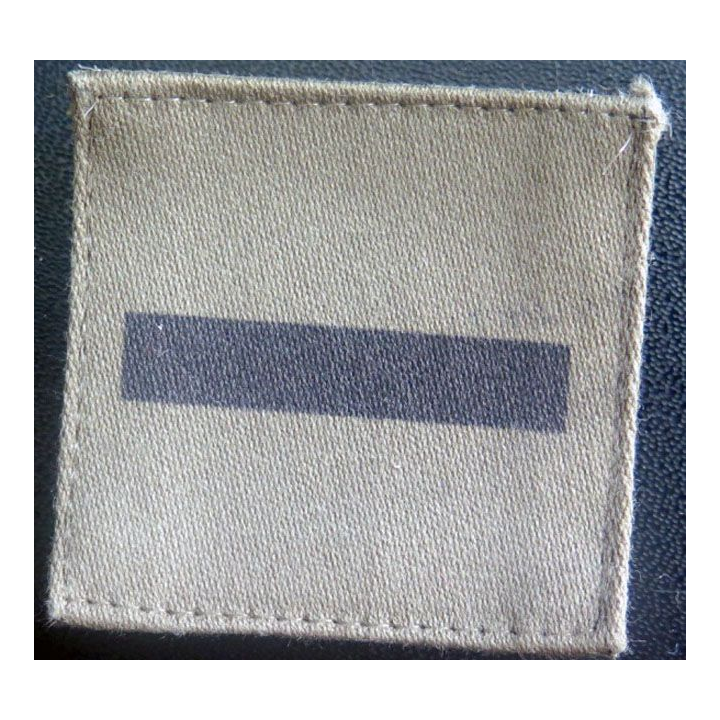 FRANCE : galon de combat de Sous-Lieutenant sur Velcro