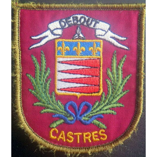 8° RPIMA : insigne de jumelage entre le 8° RPIMA et la ville Castres
