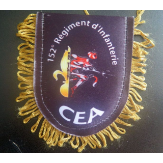 152° RI : drapeau de la CEA des diables rouges du 152° régiment d'infanterie