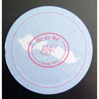 DESSOUS DE VERRE A BIÈRE Bières artisanales de l'Ile de ré 