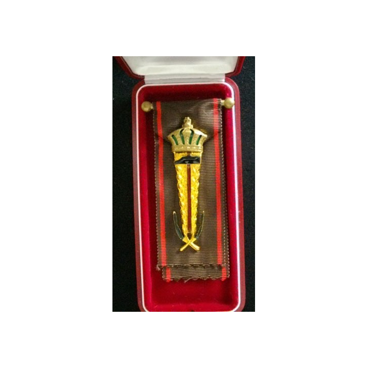 BELGIQUE : MÉDAILLE DES LAURÉATS DU TRAVAIL