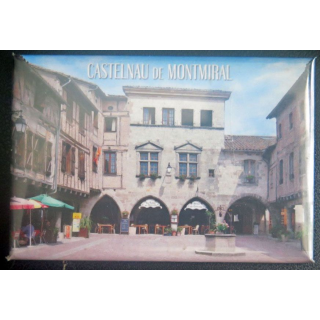 MAGNET FRIGO CASTELNAU DE MONTMIRAIL 5,5 x 8 cm