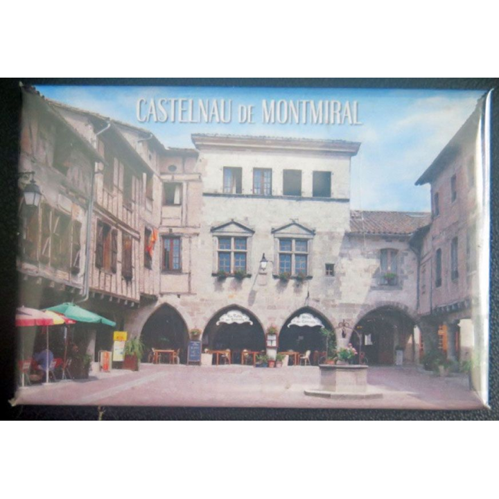 MAGNET FRIGO CASTELNAU DE MONTMIRAIL 5,5 x 8 cm