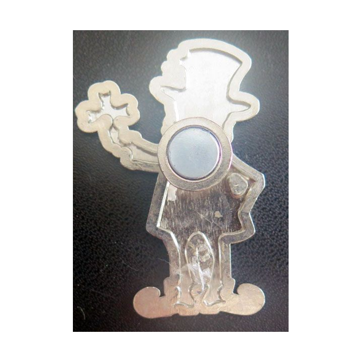 MAGNET FRIGO représentant un Irlandais sur Ressort Hauteur 6 cm