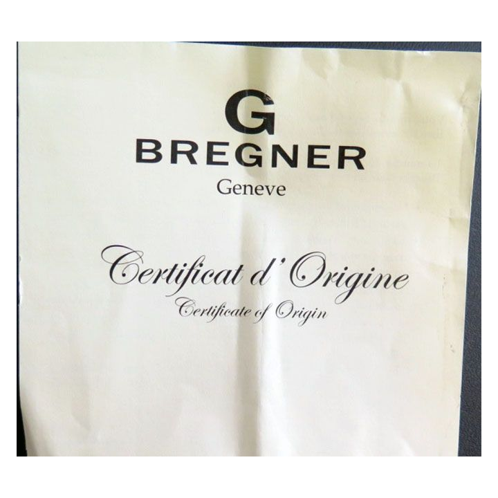 MONTRE : montre de collection Bregner 5 ATM dans un coffret Mogador