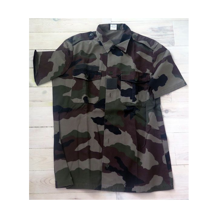 Chemisette de combat vert armé camouflée CSV 2003 taille 39-40