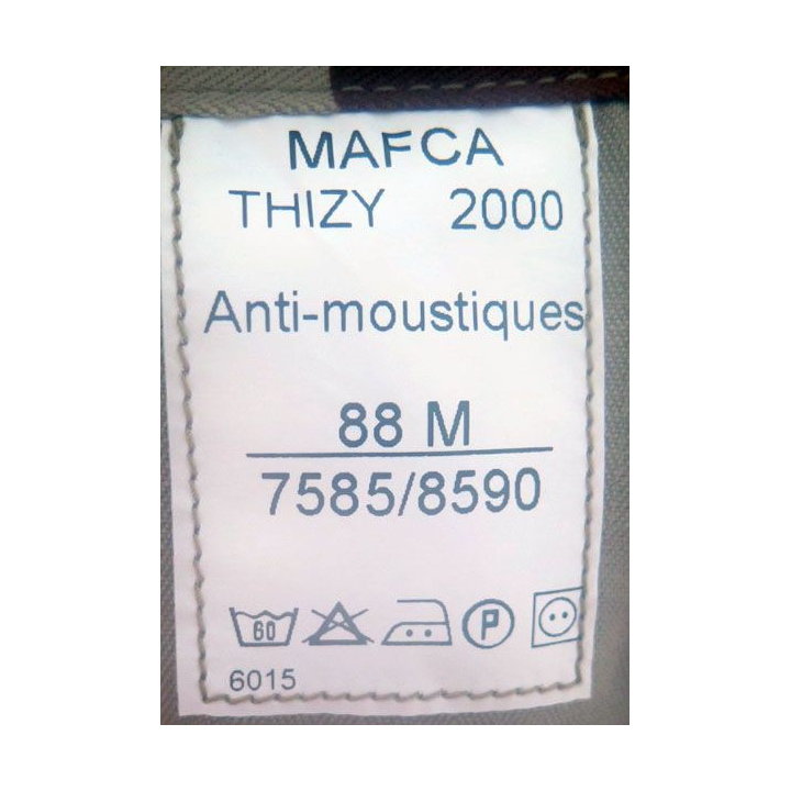 Pantalon OPEX type MALI ANTI MOUSTIQUES MAFCA THIZY 2000 Taille 88 M 