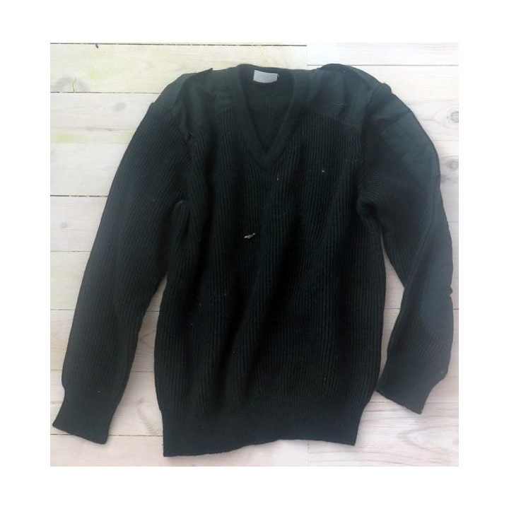 Pull militaire col en V Saint James taille 88 Homme 