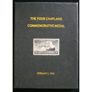 USA : BOITE DE LA MÉDAILLE DES 4 CHAPLAINS COMMEMORATIVE MEDAL
