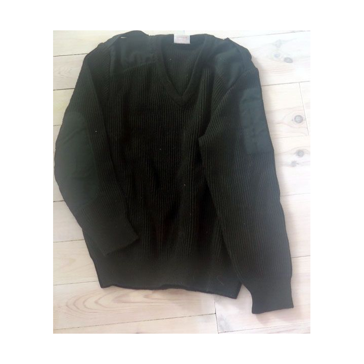 Pull militaire col en V Saint James taille 88 Homme 