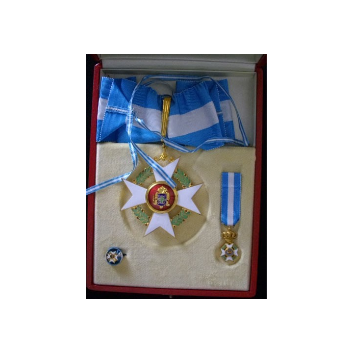 Médaille d'or de commandeur de l'ordre de la concorde miniature rappel