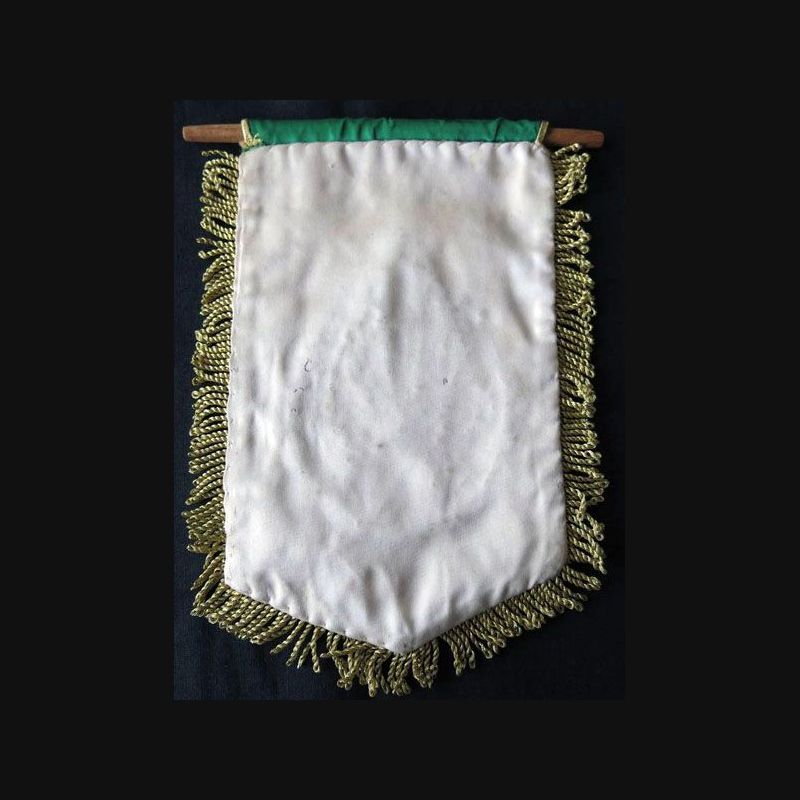 Tissu De Col Du 129ème Régiment D'Infanterie (Canetille) - Pièce Militaire Vintage