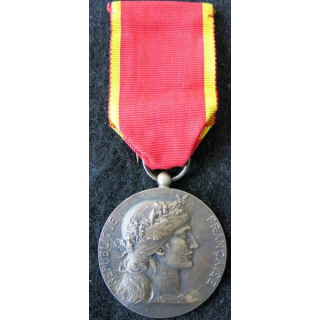 FRANCE : médaille de la société industrielle de l'est en bronze Attribuée à M.CH. MATZ