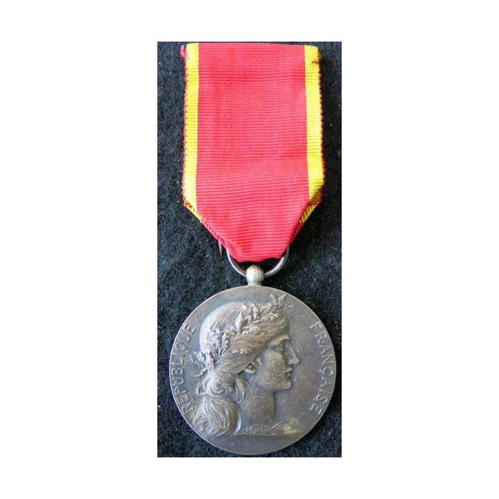 FRANCE : médaille de la société industrielle de l'est en bronze Attribuée à M.CH. MATZ