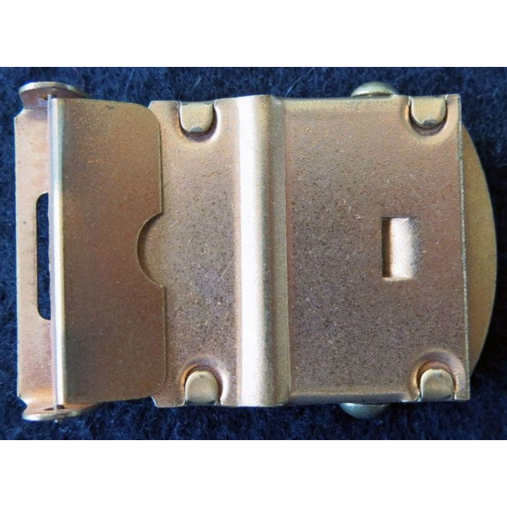 LEGION : Boucle de ceinture de pantalon de la CCL du 2° REG hauteur 3,7cm doré