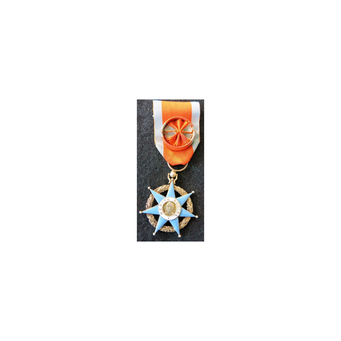Médaille Officier De L'Éducation Sociale (réf. 158-48/P33) - Décoration Française Occasion