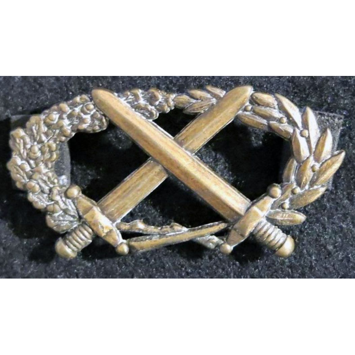 BMPE : insigne du brevet militaire professionnel élémentaire  fabrication Coinderoux attaches pin's