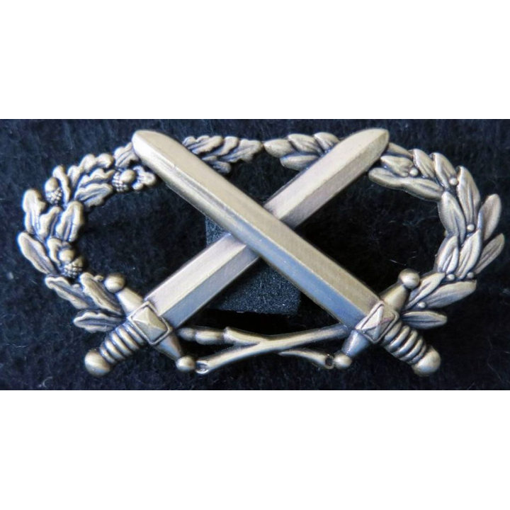 BMPE : insigne du brevet militaire professionnel élémentaire bronze clair