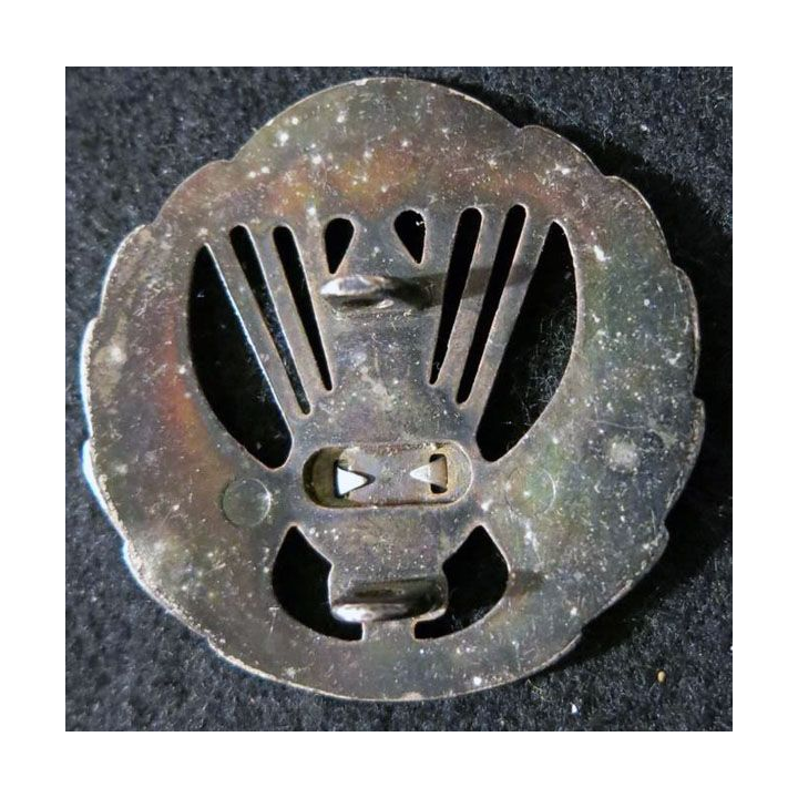 ITALIE : insigne métallique de beret du 9° Battaglione Paracadutisti