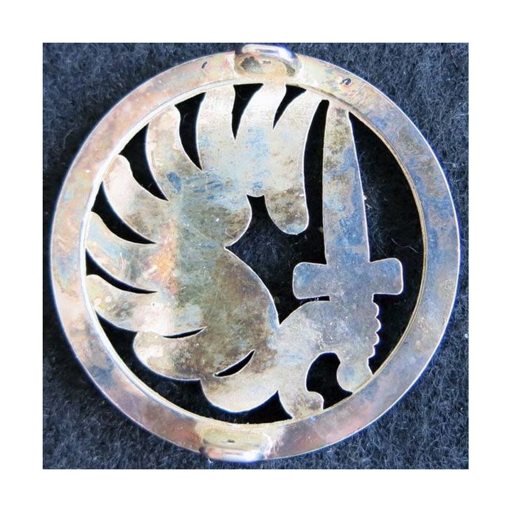 BERET PARA : insigne de béret des régiments des troupes aéroportées et de chasseurs parachutistes