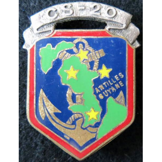 CDS n° 20 : Centre de sélection n° 20 Antilles Guyane de fabrication Drago G. 2199