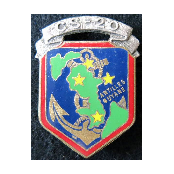 CDS n° 20 : Centre de sélection n° 20 Antilles Guyane de fabrication Drago G. 2199