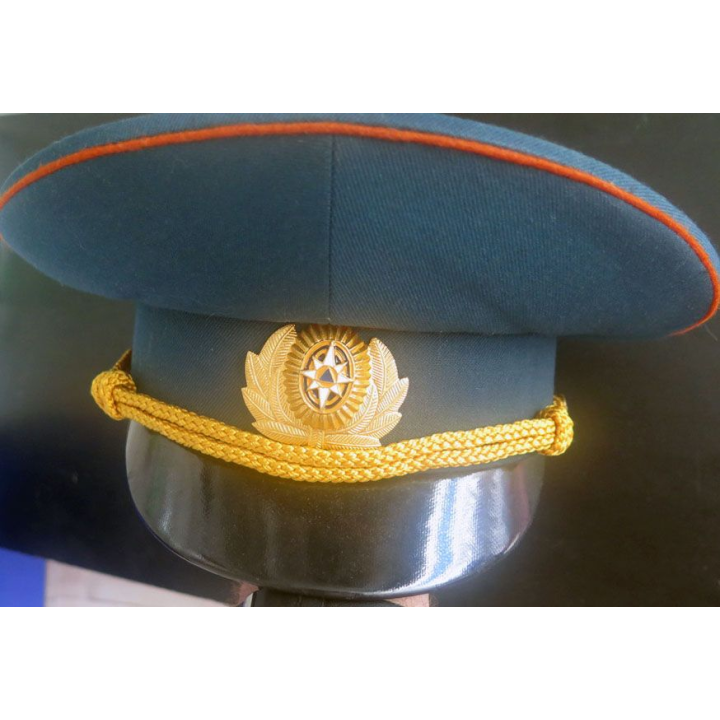 casquette officier russe sécurité civile Ministère situations urgence