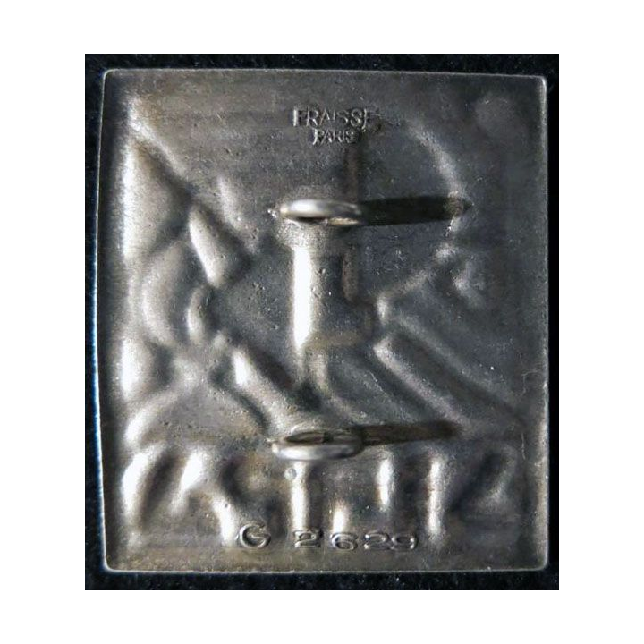 SIRPA : insigne métallique du service infos relations publiques armées de fabrication Fraisse Paris G. 2629