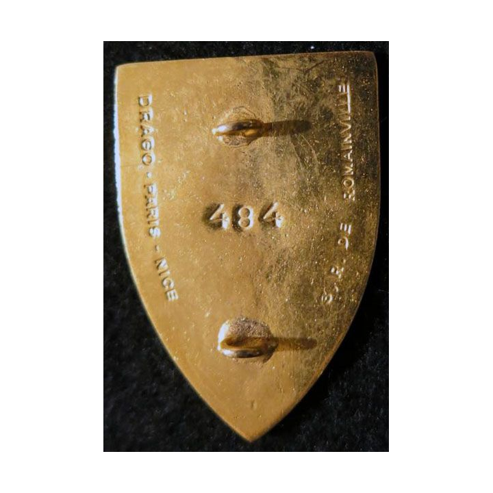 CSFA : insigne métallique du centre sportif des forces armées de fabrication Drago Romainville N° 484