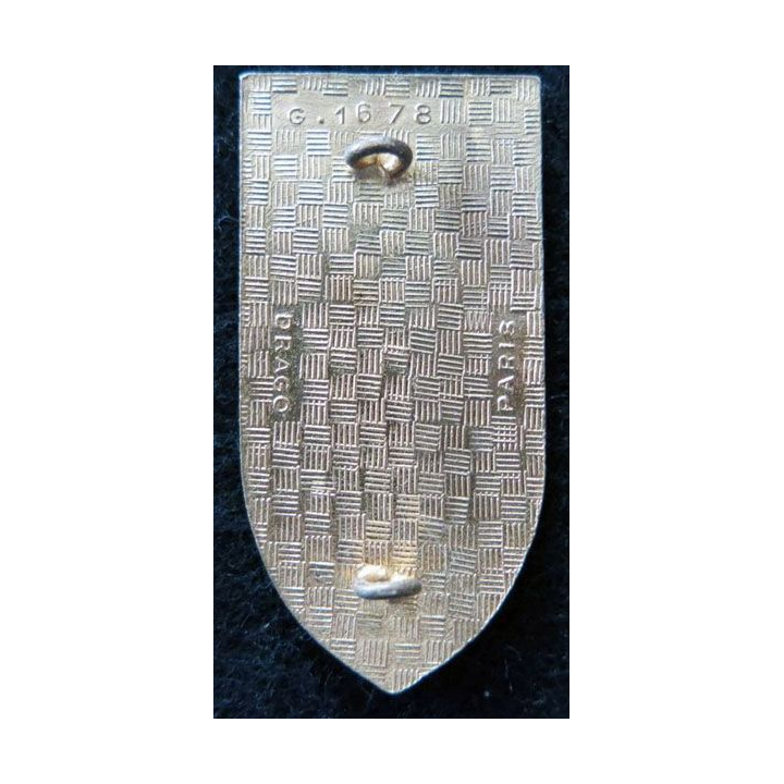 CIR : insigne métallique du centre d'instruction de réservistes  fabrication Drago Paris G. 1678