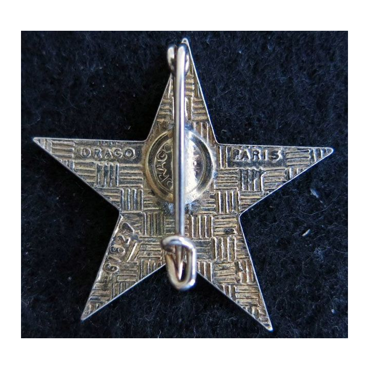 1° RSM : insigne métallique du 1° régiment de spahis marocains de fabrication Drago G. 1627
