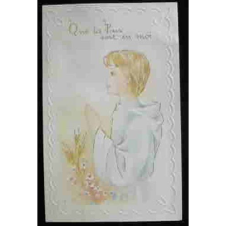 IMAGES PIEUSES : COMMUNION SOLENNELLE 1986